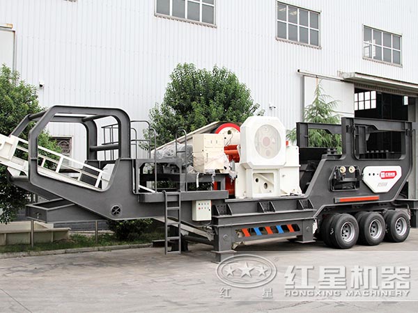 瀝青塊移動破碎機(jī):配鄂破機(jī) 瀝青塊移動破碎機(jī):配鄂破機(jī)