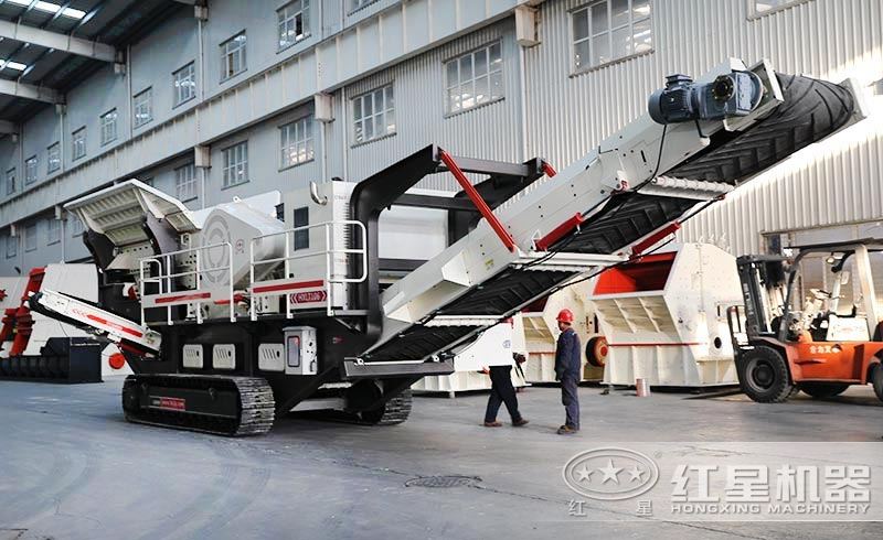 HX1142HD110履帶顎破移動破碎站 HX1142HD110履帶顎破移動破碎站
