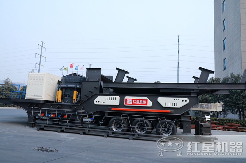 搭載圓錐破的移動破碎機 搭載圓錐破的移動破碎機