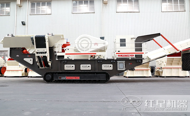 便捷式流動(dòng)石子機(jī)(履帶裝置) 便捷式流動(dòng)石子機(jī)(履帶裝置)