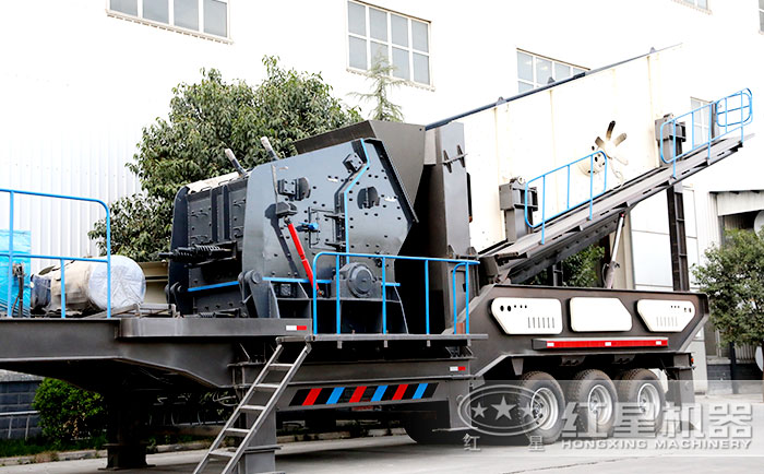 移動式建筑垃圾破碎機 移動式建筑垃圾破碎機