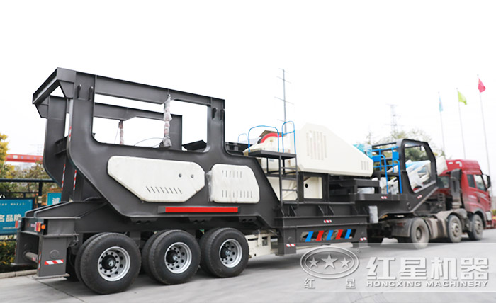 輪胎式車載流動砂石破碎設(shè)備 輪胎式車載流動砂石破碎設(shè)備