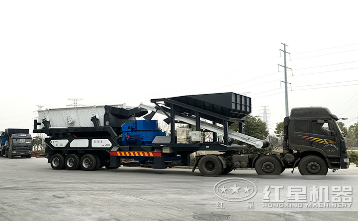 輪胎移動制砂機 輪胎移動制砂機