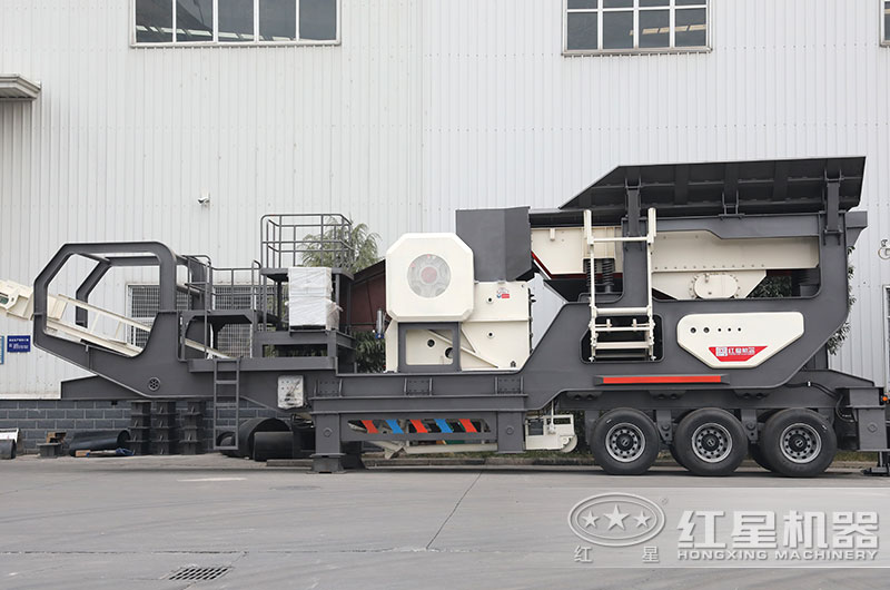 顎式移動破碎機圖片、進料粒度大